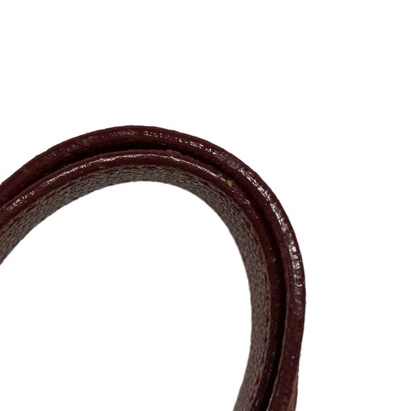 Authentic GUCCI Bamboo Red Suede Leather Backpack br343-112025 - Picture 8 of 10